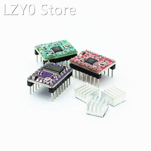 100PCS 3D Printer Parts A4988 DRV8825 Stepper Motor Driver W