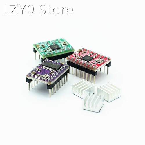 100PCS 3D Printer Parts A4988 DRV8825 Stepper Motor Driver W