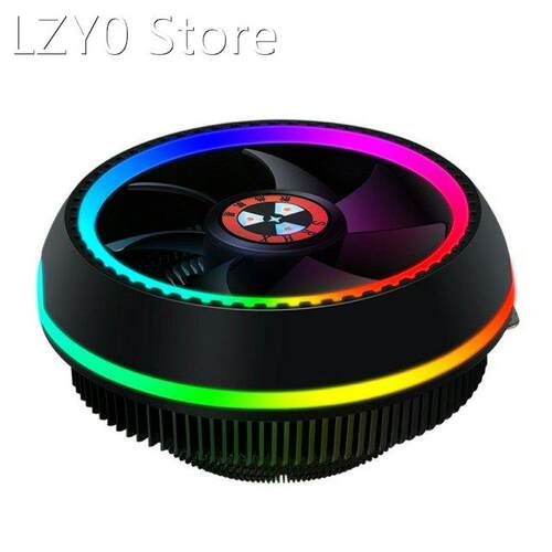 Universal Desktop Computer CPU Cooler Radiator Led Heat Sink