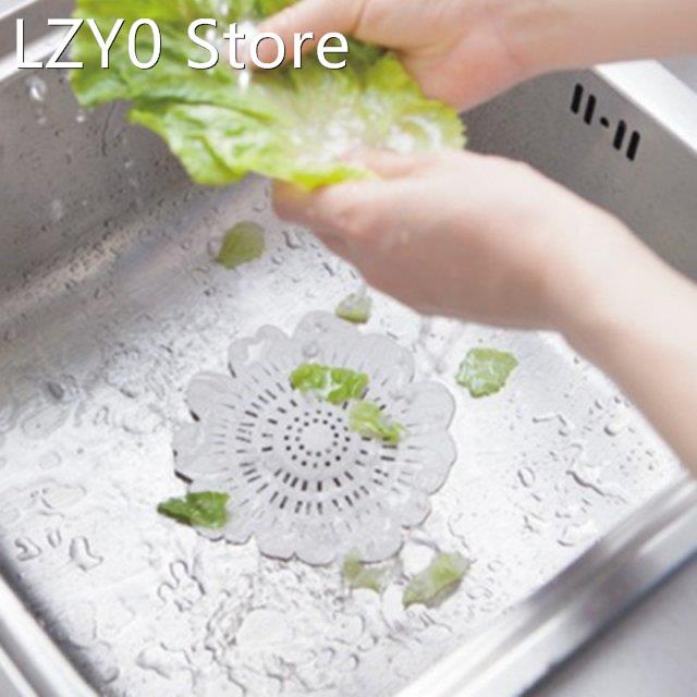 15x15cm Silicone Kitchen Cleaner Sink Filter Sewer Drain Hai