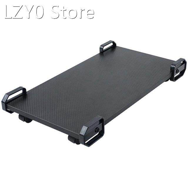 PC Cart CPU Stand Computer Tower Stand Holder with Locking C