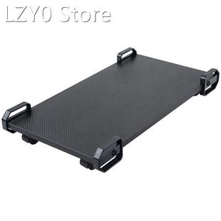 Computer Tower Locking Holder CPU Cart Stand with