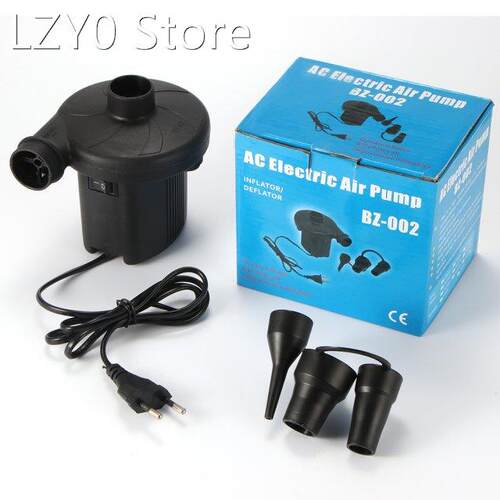 Portable Electric Air Blower Air Bed Mattress Boat Car Auto