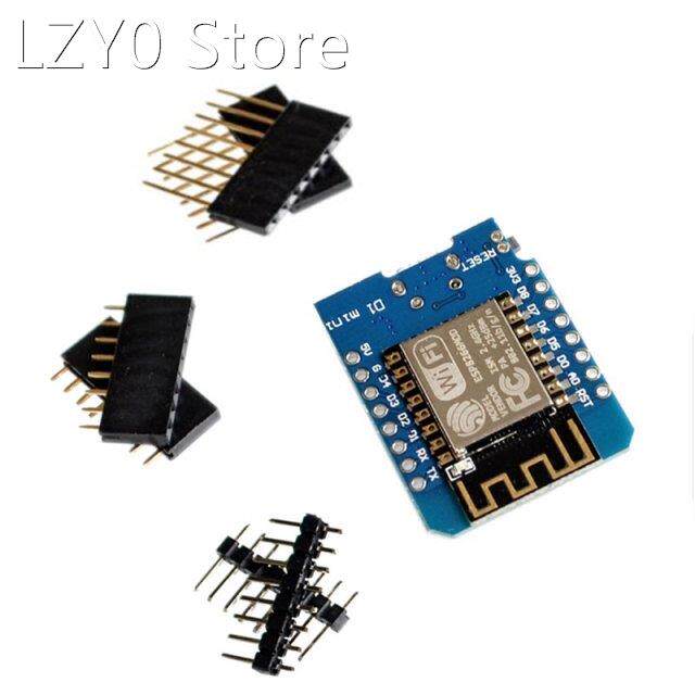 5pcs ESP8266 ESP-12 ESP-12F CH340G CH340 V2 USB WeMos D1 Min