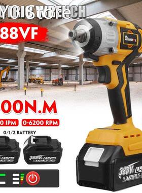 1000N.M Torque Brushless Electric Impact Wrench 388VF 1/2 So