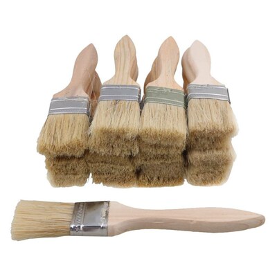 Big deal 24 Pack of 1.5 Inch (35mm) Paint Brushes and Chip
