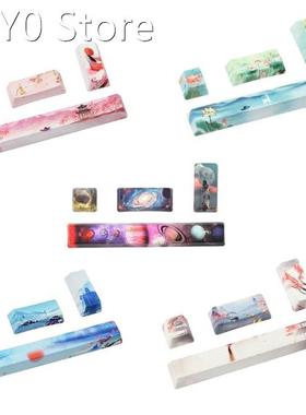 DIY PBT Keycaps 4pcs Spacebar ESC Enter Enter OEM Profile fo