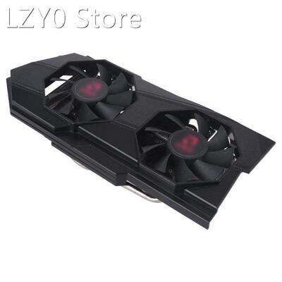 AMDRX570 RX580 RX588 chip graphics cooling fan with shell, R