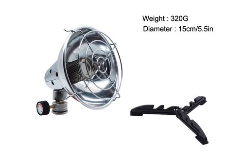 Portable Gas Heater Outdoor Warmer Propane Butane Tent Heate