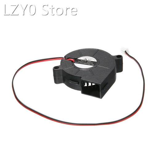 3D Printer Fan 12V DC Cooling Blower Fan 50mm Blow Radial Co