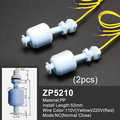 Free Shipping 2pcs/lot Float Switch Mini  Poly Propy Water L