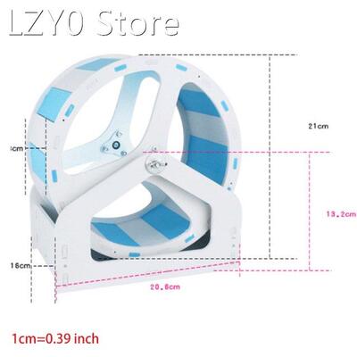 2022 New Hamster Running Exercise Wheel Silent Runner Toy wi