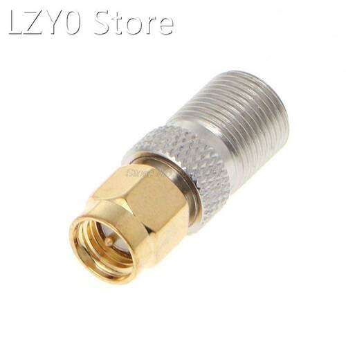 SMA Female To Type F Female Plug Straight RF Coaxial Adapter