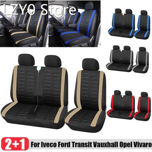 1+2 Car Seat Covers Protector Cushion Automobiles Seat Cover