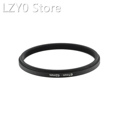 1pcs 67-62mm Metal Step down Rings Lens Adapter Filter
