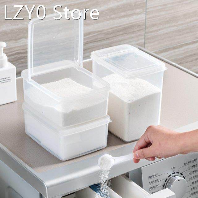 Washing Powder Box Condensed Bead Storage Box Baking Soda St