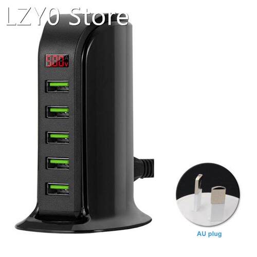 5V 4A USB Charger Splitter Universal Station Dock Digital Di