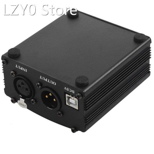 48v usb phantom power supply usb cable microphone cable for