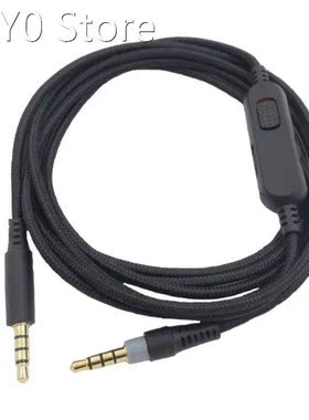 3.5mm Cord Detachable Volume Control Black Replacement Parts