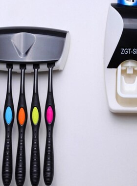 Bathroom Accessories Set Toothbrush Holder Automatic Toothp