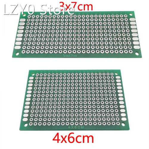 3x7cm 4x6cm PCB Prototype Double Side DIY Universal Printed