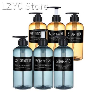 Bathroom Lotion Dispensed Empty Bottle Shampoo Shower Gel 30