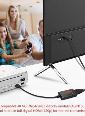 Neoteck For Dreamcast to HDMI Converter HDMI Cable for N64