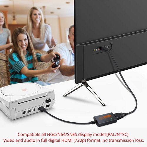 Neoteck For Dreamcast to HDMI Converter HDMI Cable for N64