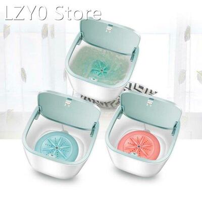 Portable Washing Machine Laundry Washer USB Rotating Tu