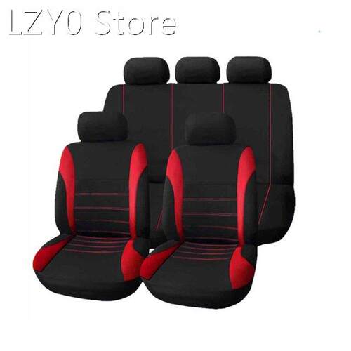 9pcs Car Seat Covers Full Set Seat Protection Cushion Mat fo