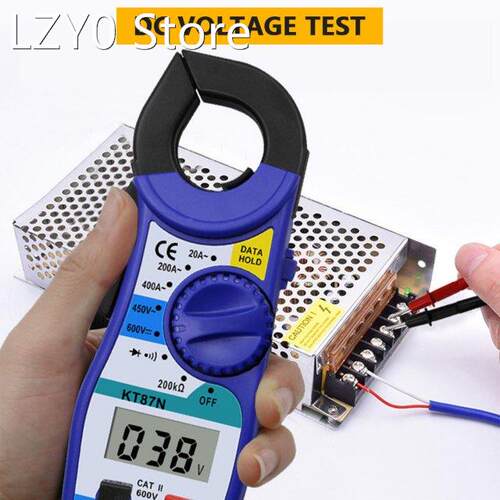 Digital Clamp Meter Multimeter Voltage Tester Measures AC/ D