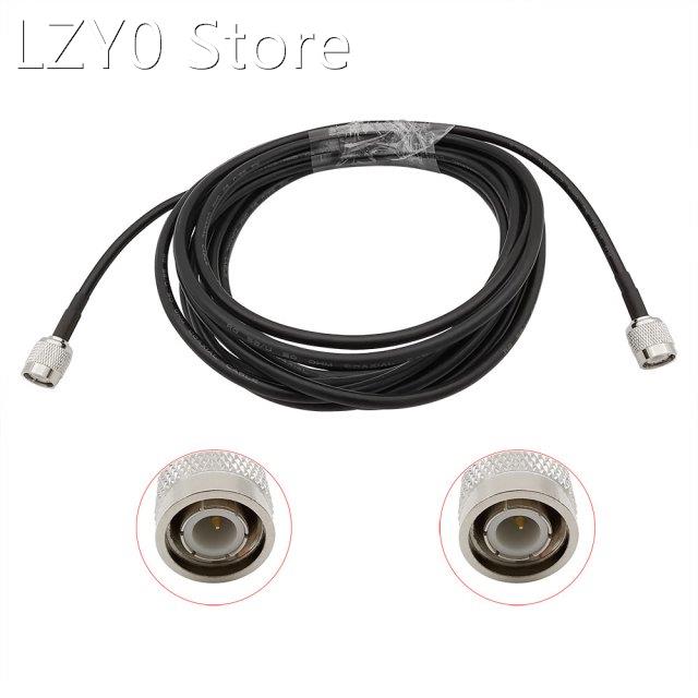 TNC Male to TNC Male RF Coaxial Connector Pigtail RG58 Cable