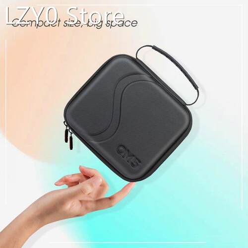 Black Durable PU Carrying Case with Shoulder Strap Handbag S