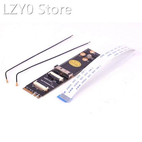 A / E key NGFF M.2 Adapter for Macbook BCM94360CS2 BCM943602