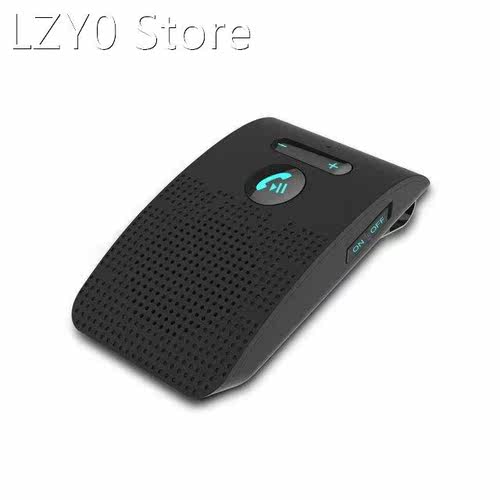 Sp09 Sun Visor Car Hands-Free Call Receiver Support Dual Con