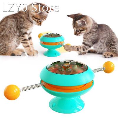 Windmill Cat Toy Interactives Cat Catnip Toy with Strong Suc