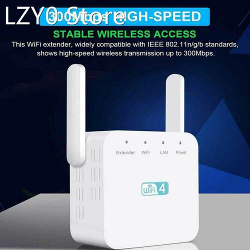 Professional 2.4Ghz Dual Band WiFi Extender Zen Booster 300M