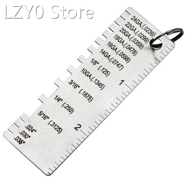 Wire/Metal Sheet Thickness Gauge Stainless Steel Welding Gag