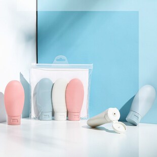 3pcs/set Travel Refillable Bottle Portable Essence Shampoo