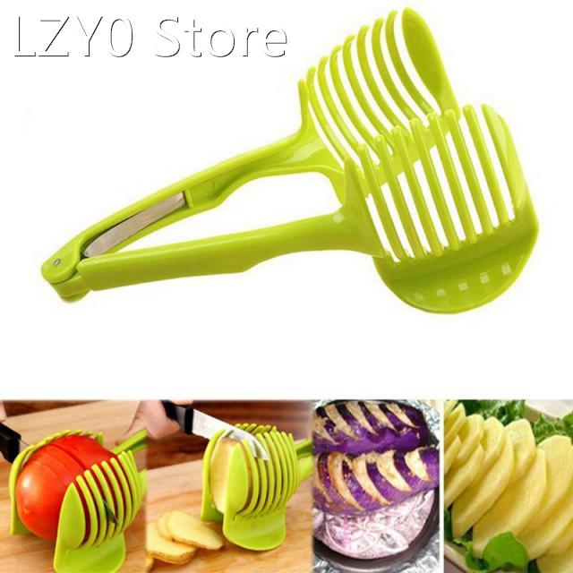 Clip Fruit Vegetable Slicer Tool Potato Tomato Onion Lemon S