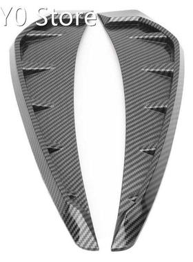 Car Mirror mirror cover Vent Air Wing Cover Trim Black Carb