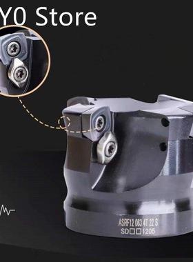 ASRF12 ASRFBlack hardened Fast Feed Face End Mill Milling Cu