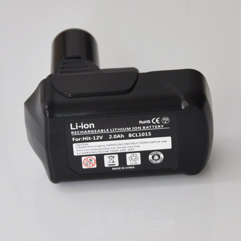 8v li-ion rechargeable battery pack replace for 12v hitac