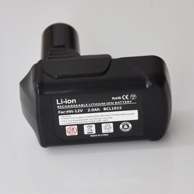10.8V Li-ion rechargeable battery pack replace for 12V Hitac
