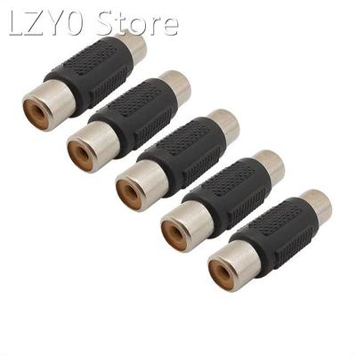 2/5/10Pcs Dual RCA Jack Connector RCA Female to Female Socke