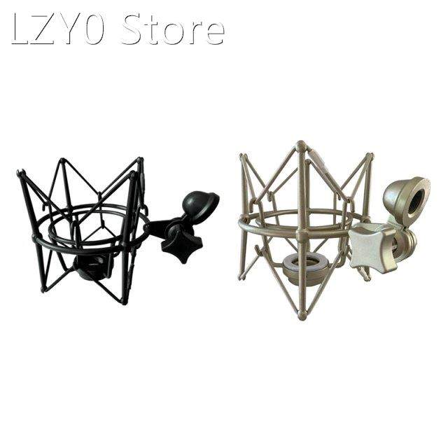Microphone Shock Mount Mic Holder - Anti Vibration Metal Spi