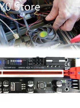 1pcs USB 3.0 PCI-E Riser VER010S PLUS 1X to 16X Extender 8 R