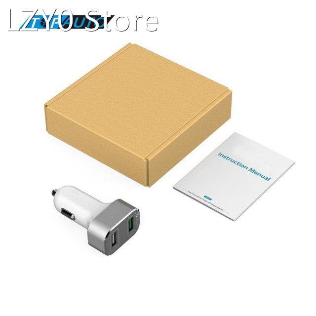 2-Port USB Car Charger with Quick Charge 3.0 for LG G5 / HTC