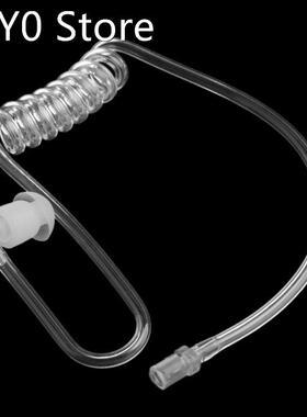 Transparent Coil Acoustic Air Tube Earplug Replacement For R
