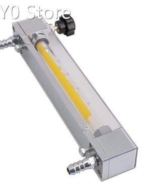 Silver Metal Acrylic LZB-10 Oxygen Flow Meter 160-1600L/h Ai